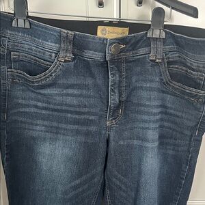 Democracy Women's Dark Blue Skinny Leg Jeans with AB technology